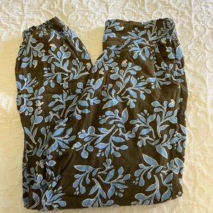 Aerie Brown & Blue Pants